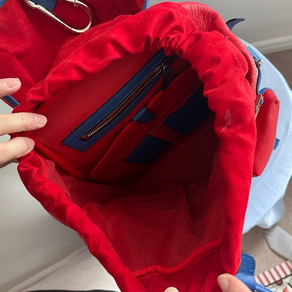 Hènope Leggenda M Backpack MEDIUM RED/BLUE - Picture 10 of 16